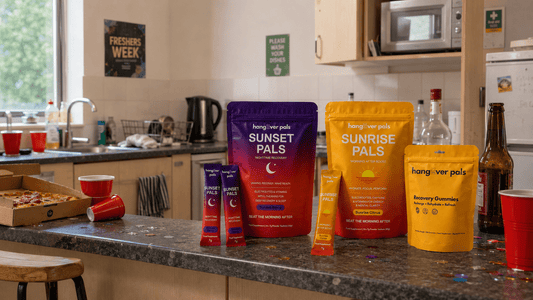 Freshers Week 2026: A Practical Hangover Kit for Halls - hangover pals