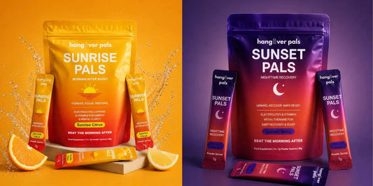 Introducing Our New Sachets: The Complete Night Out & Morning After System - hangover pals