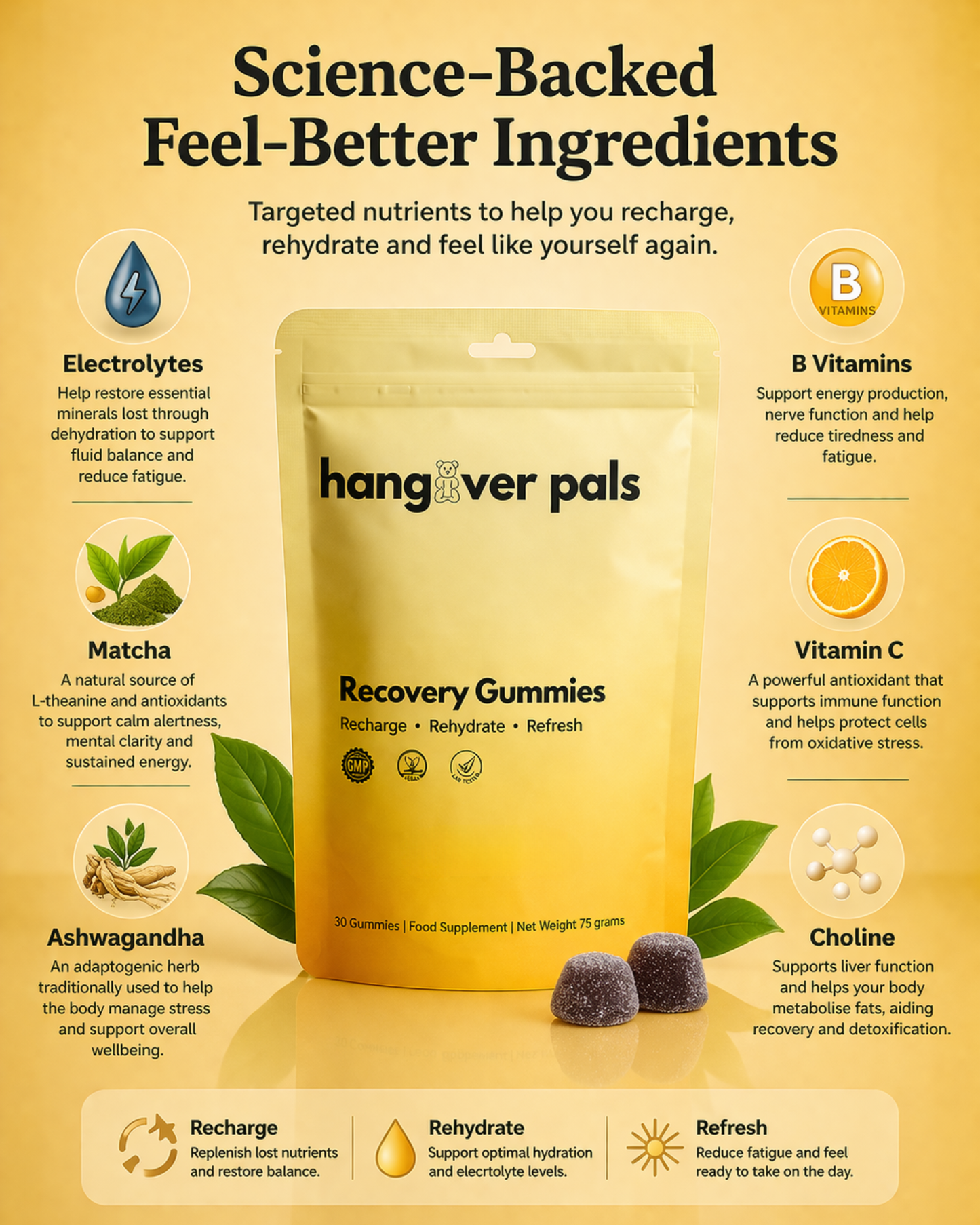 Recovery Pals - Wake Up Refreshed