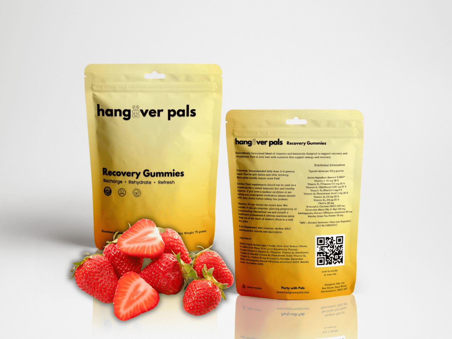 Recovery Pals - Wake Up Refreshed - hangover pals