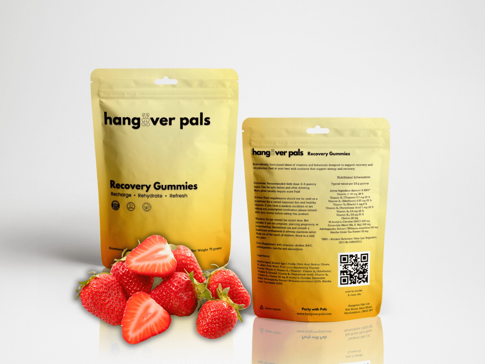 Recovery Pals - Wake Up Refreshed - hangover pals